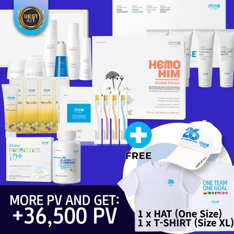 Best Kit + Hat + T-Shirt (XL)