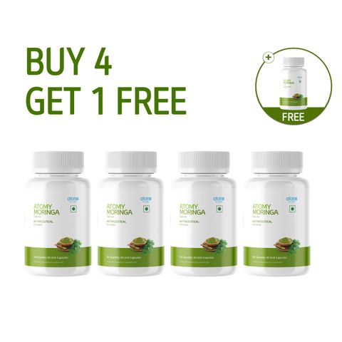 Atomy Moringa Capsules (Buy 4 Get 1 Free)