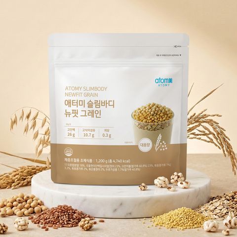 애터미 슬림바디 뉴핏 그레인 (대용량) (1,200g, 벌크팩)
