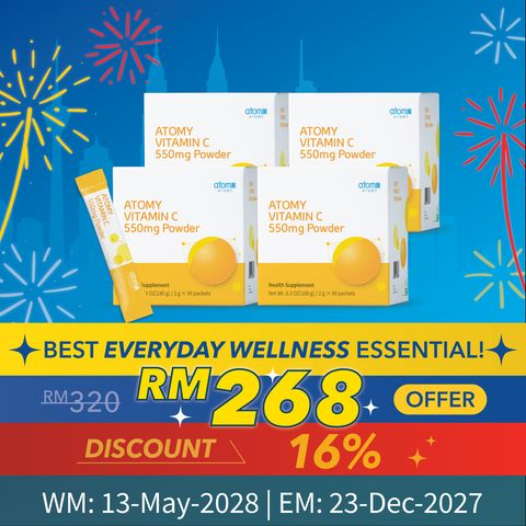 Atomy Vitamin C 550mg Powder 4 sets