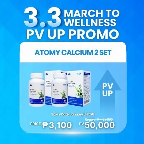 Atomy Calcium *2 + PV UP