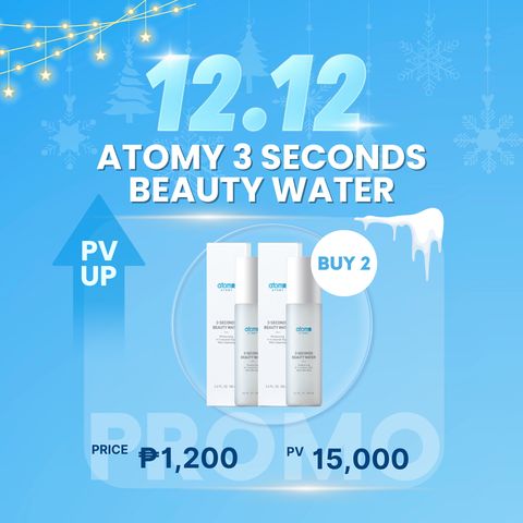 Atomy 3 Second Beauty Water*2 + PV UP