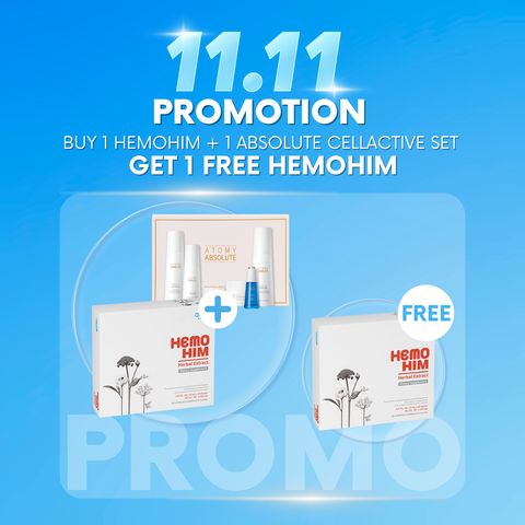 Buy Hemohim 1set + Absolute CellActive set get free Hemohim 1set