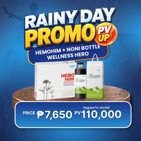 Hemohim + Noni Bottle Wellness Hero