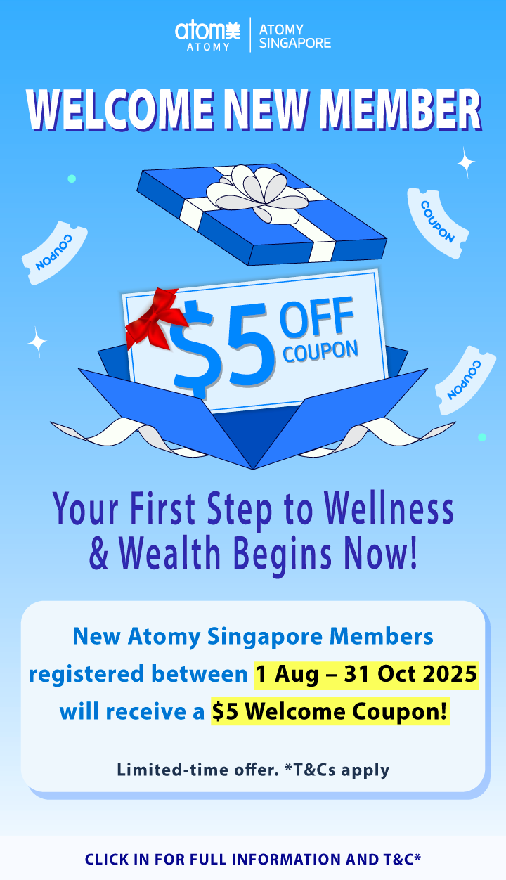 Image 62: Atomy Singapore New Member Campaign Aug-Oct 2025