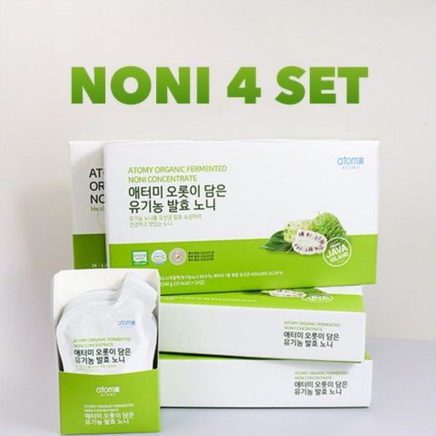 Organic Fermented Noni Pouch x 4