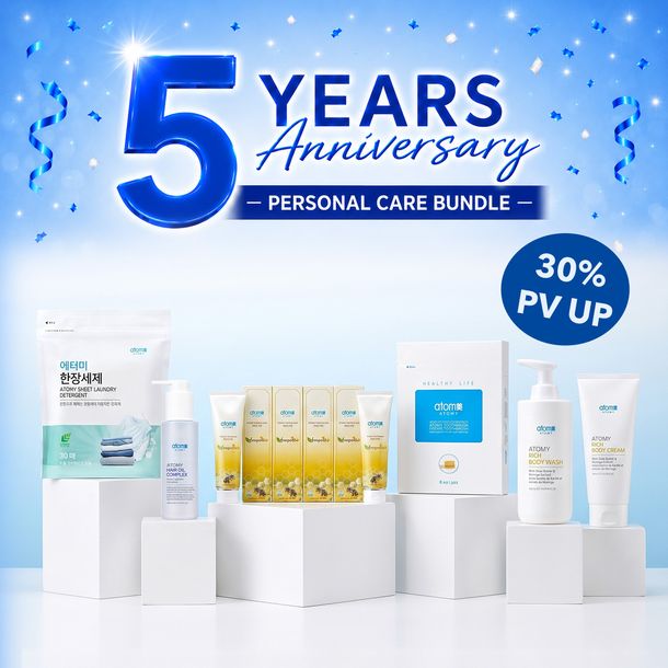 5 Years Anniversary - Personal Care Bundle