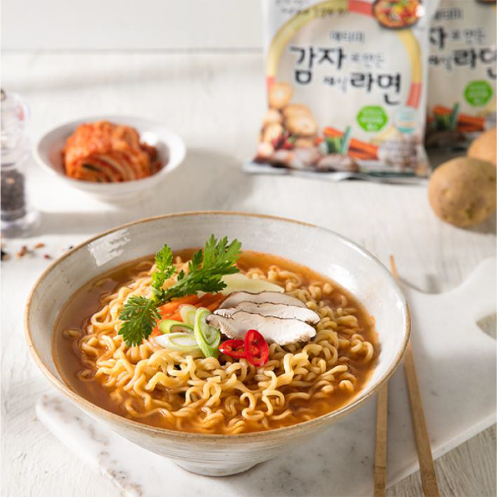 Potato Ramen Spicy (4 Packs)