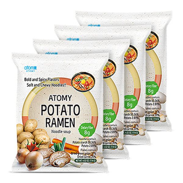Potato Ramen Mild (4 Packs)