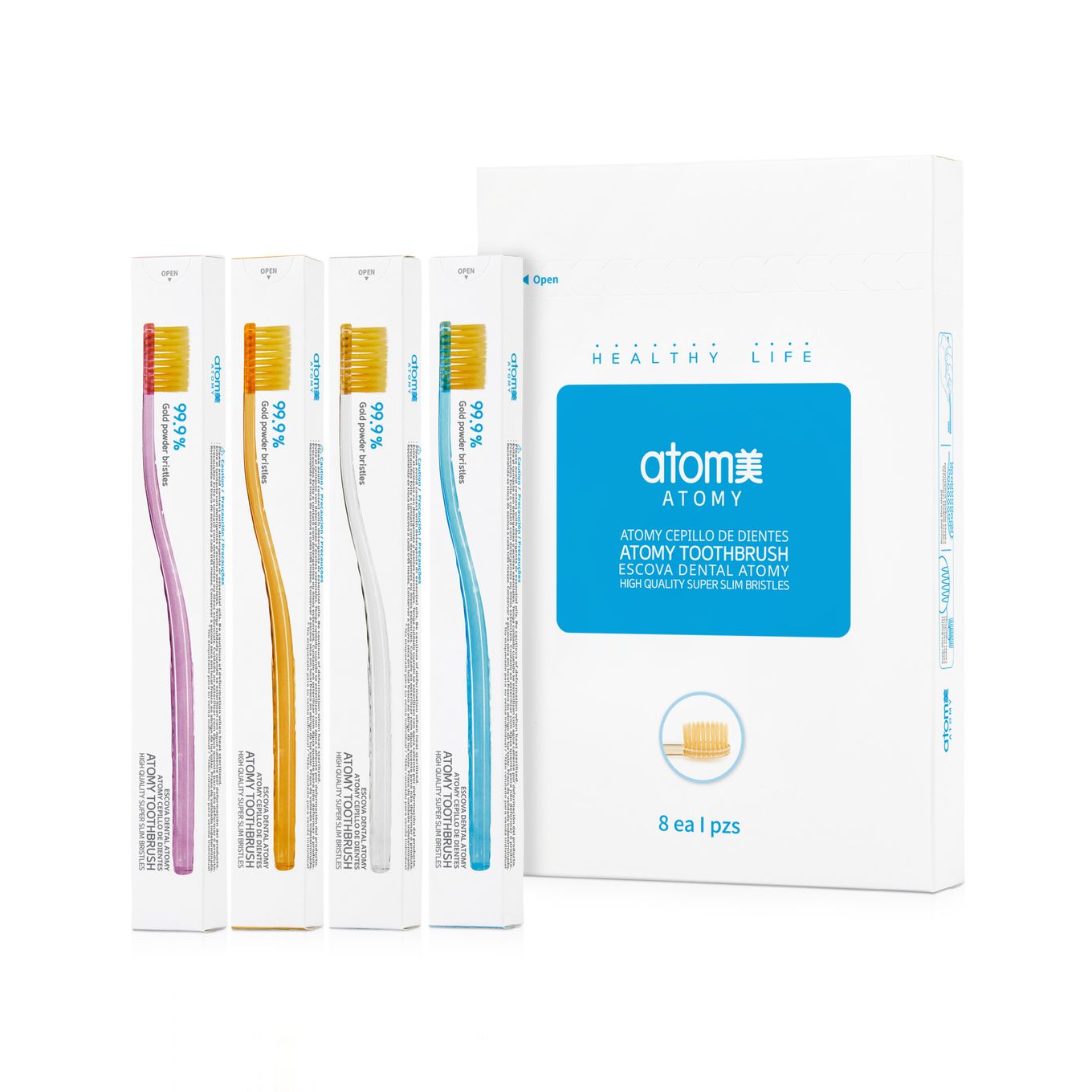 ATOMY TOOTHBRUSH 8 Unidades