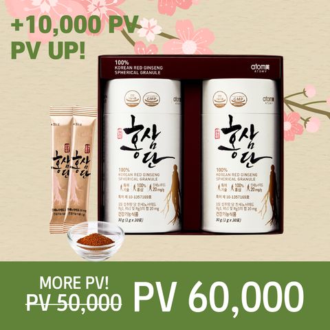 [PV UP] Hongsamdan (1g x 60 Sachets)