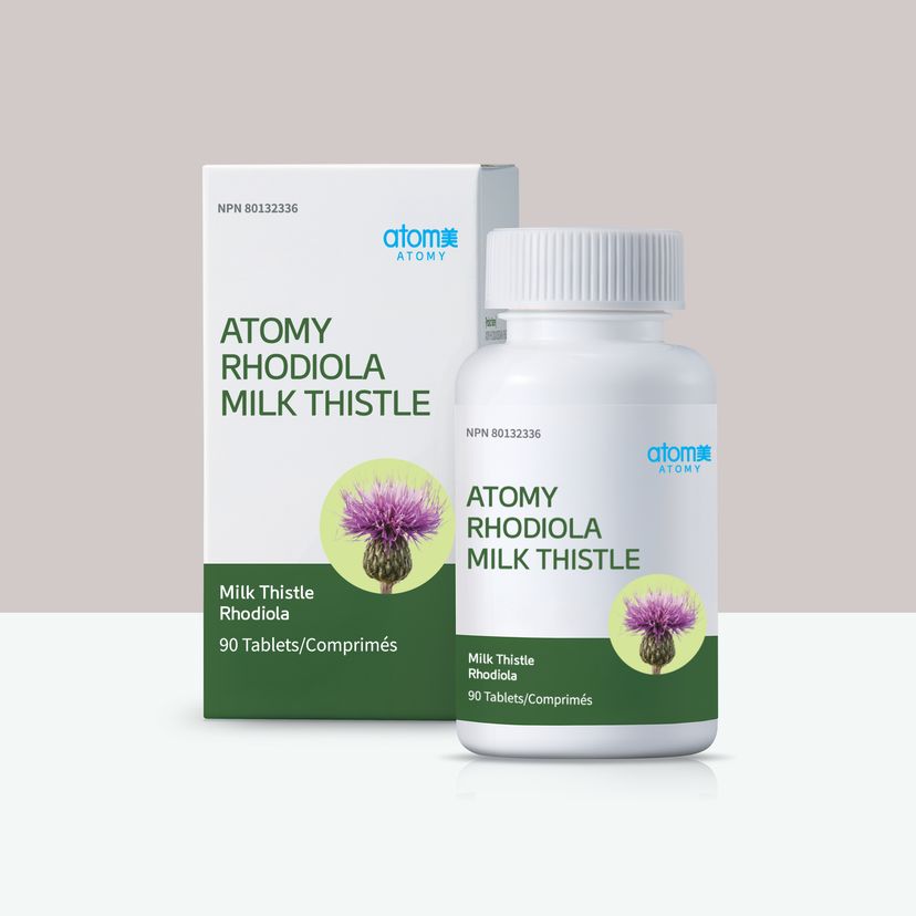 Rhodiola Milk Thistle (600mg x 90 Tablets)