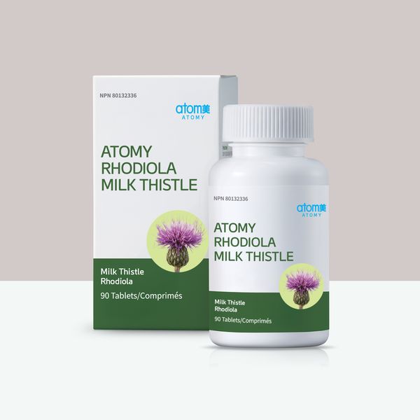 Rhodiola Milk Thistle (600mg x 90 Tablets)