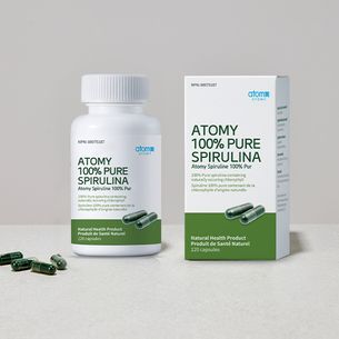 100% Pure Spirulina (120 Capsules)