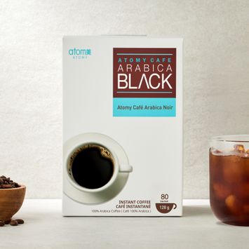Cafe Arabica Black (1.6g x 80 Packets)