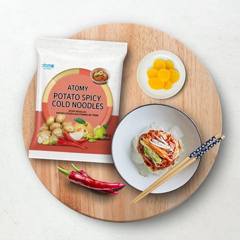 Potato Spicy Cold Noodles (4 packs)