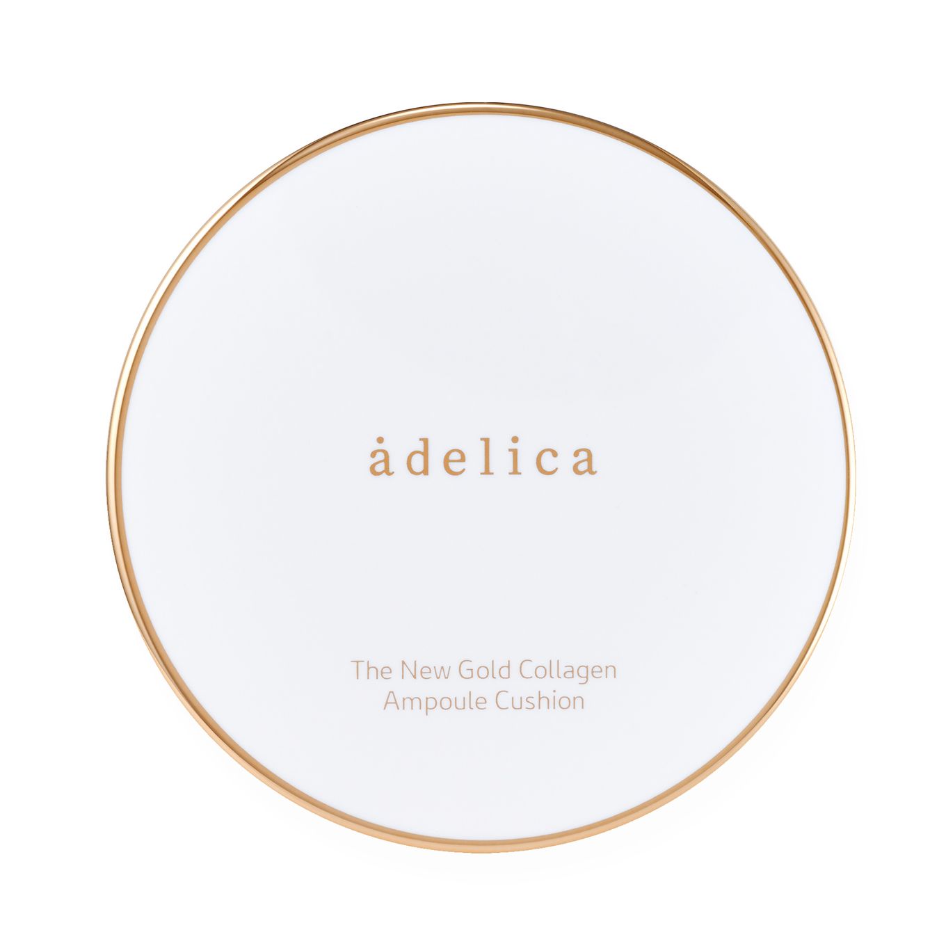Adelica The New Gold Collagen Ampoule Cushion 02 Natural Vanilla