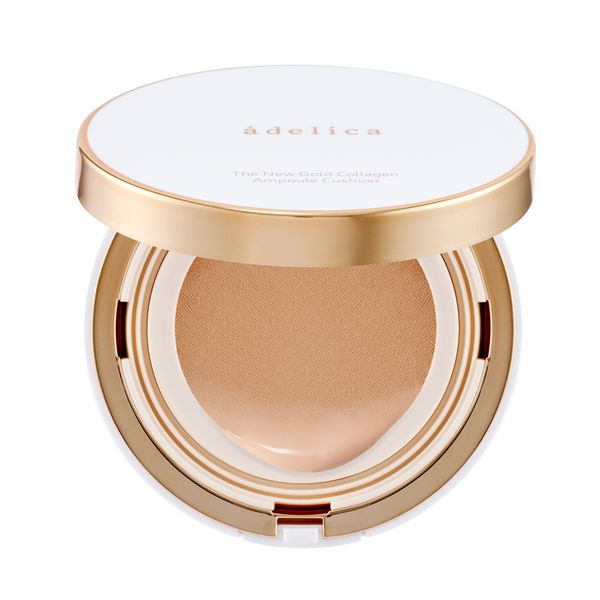 Adelica The New Gold Collagen Ampoule Cushion 02 Natural Vanilla