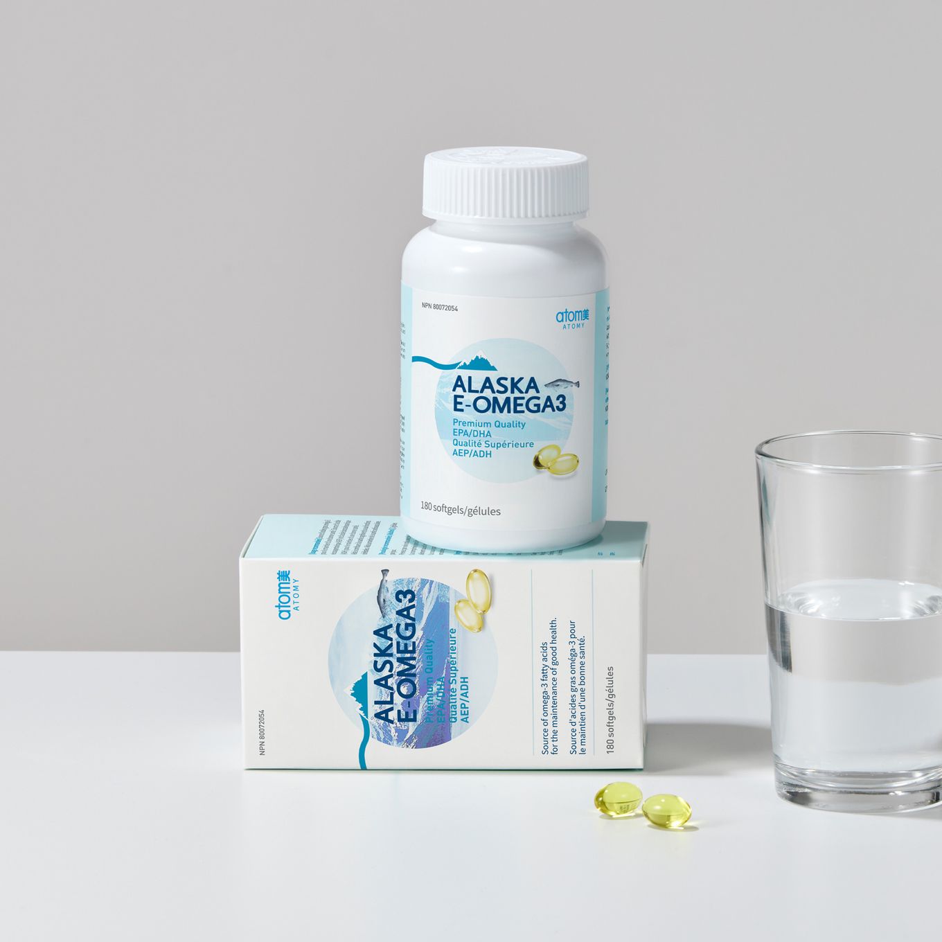 [4+1] Alaska Omega 3 (180 Softgels X 5)