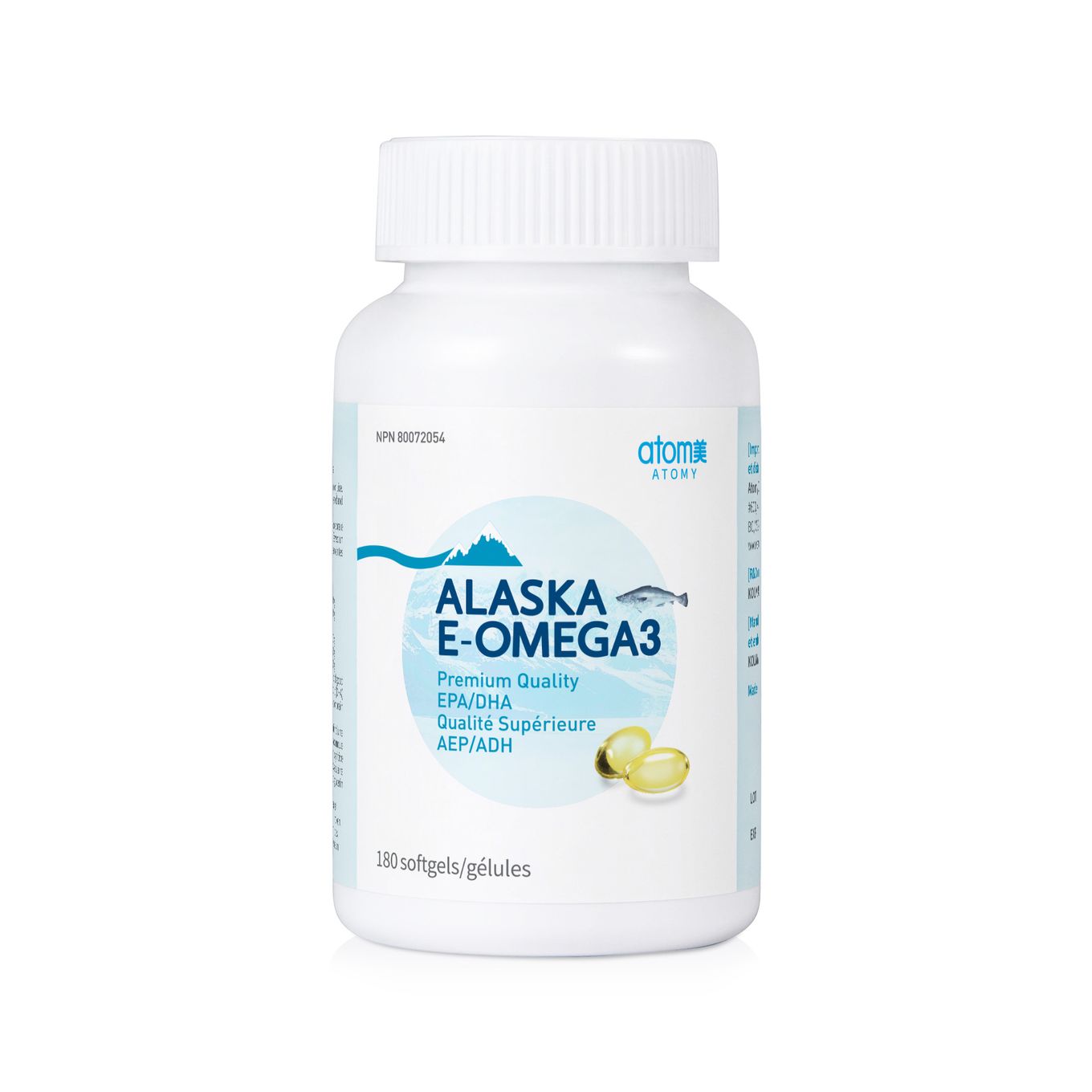 [4+1] Alaska Omega 3 (180 Softgels X 5)