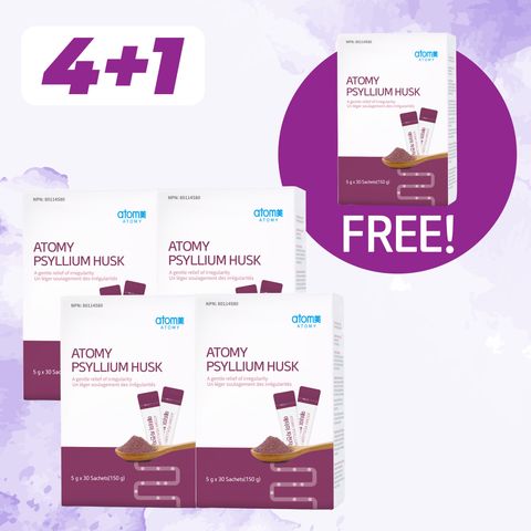 [4+1] Psyllium Husk (5g x 30 Sachets)