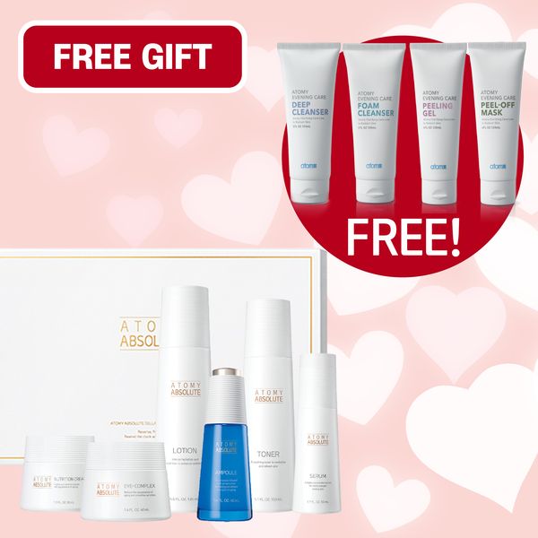 Absolute Skincare Set + Eveningcare 4 Set