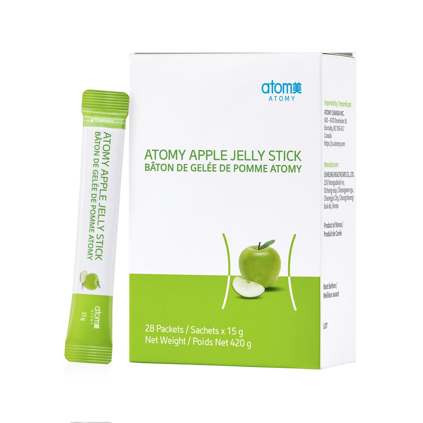 [4+1] Applephenon Jelly Stick (15g X 28 Sachets)
