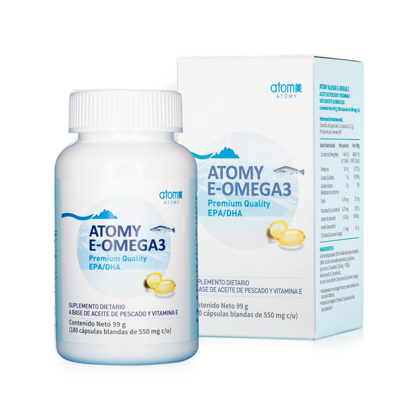E-Omega 3 (x 180 Cápsulas)