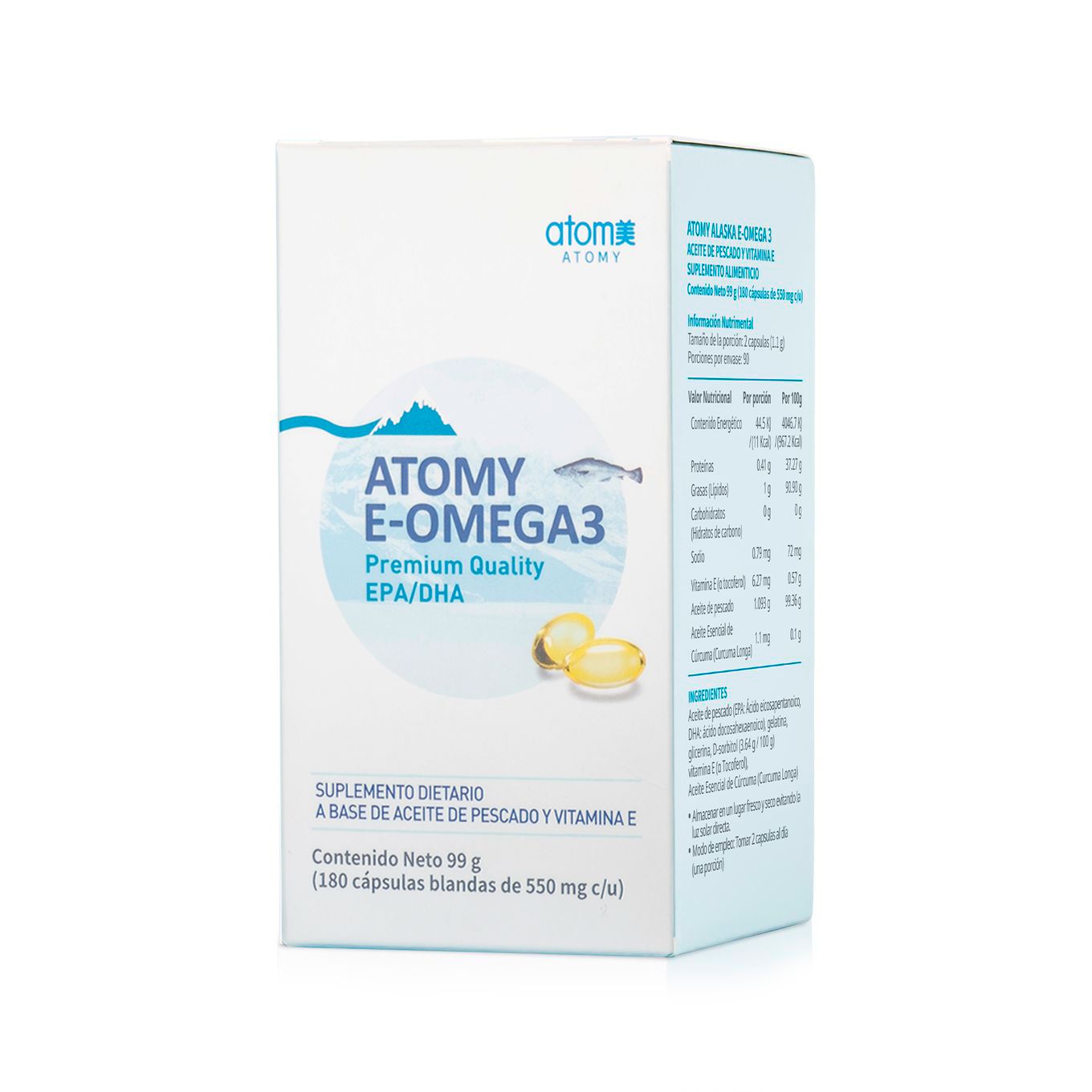 E-Omega 3 (x 180 Cápsulas)