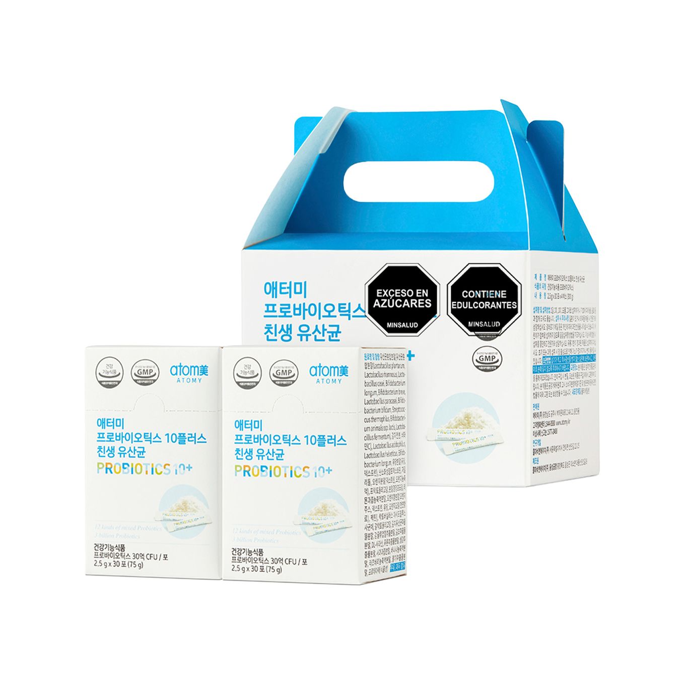 Probióticos 10+ (4 cajas x 30 sobres TOTAL 120 sobres)