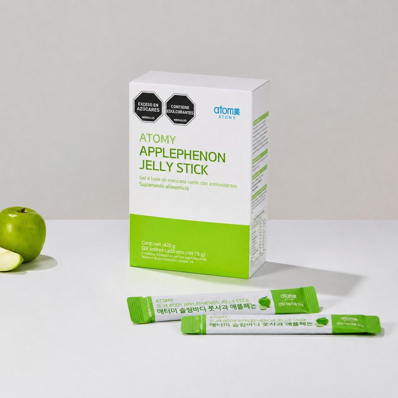 Gel de Manzana Verde (x28 sobres)