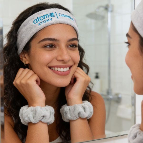Balaca y muñequera de skincare