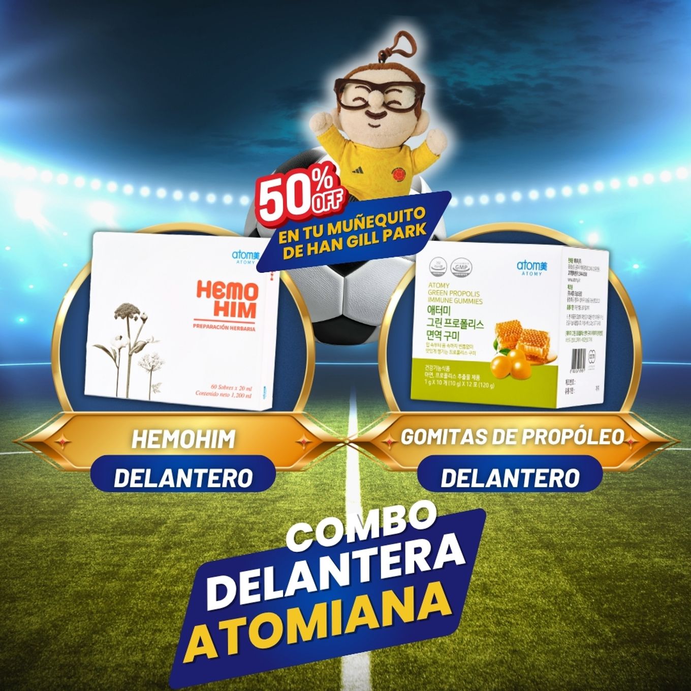 Delantera Atomiana ⚽