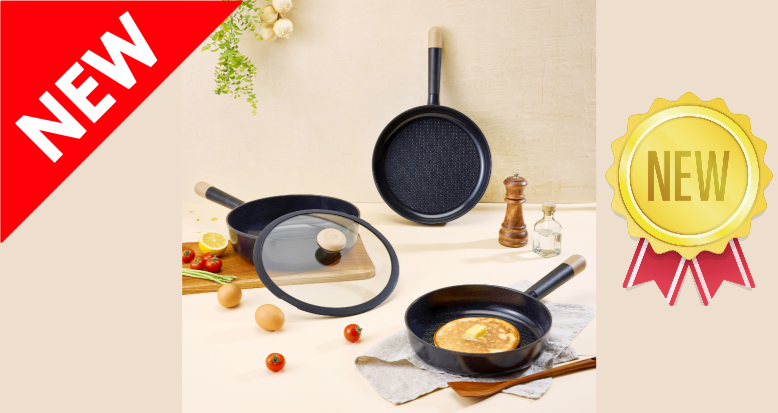 🍳 Medicook Ceramic Frying Pan 3-Piece Set!