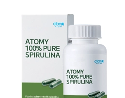 Package of Atomy 100% Pure Spirulina