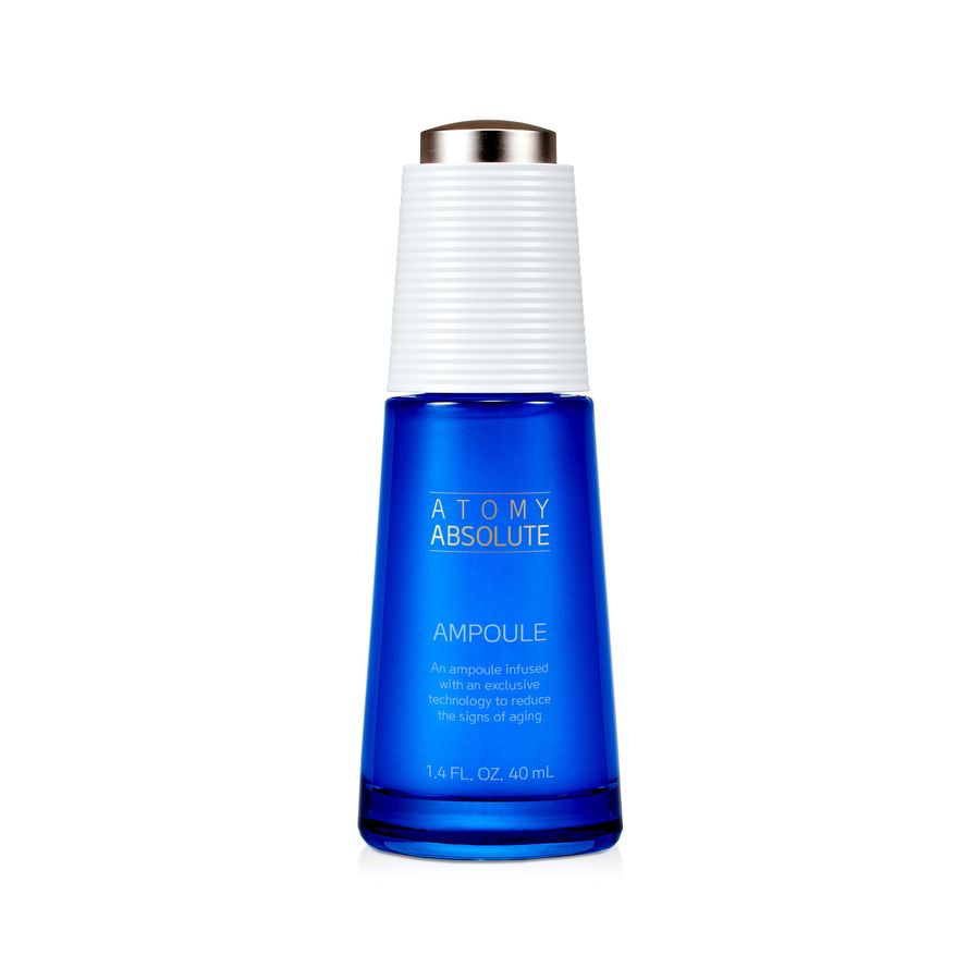 Atomy Absolute Ampoule auf hellem Hintergrund