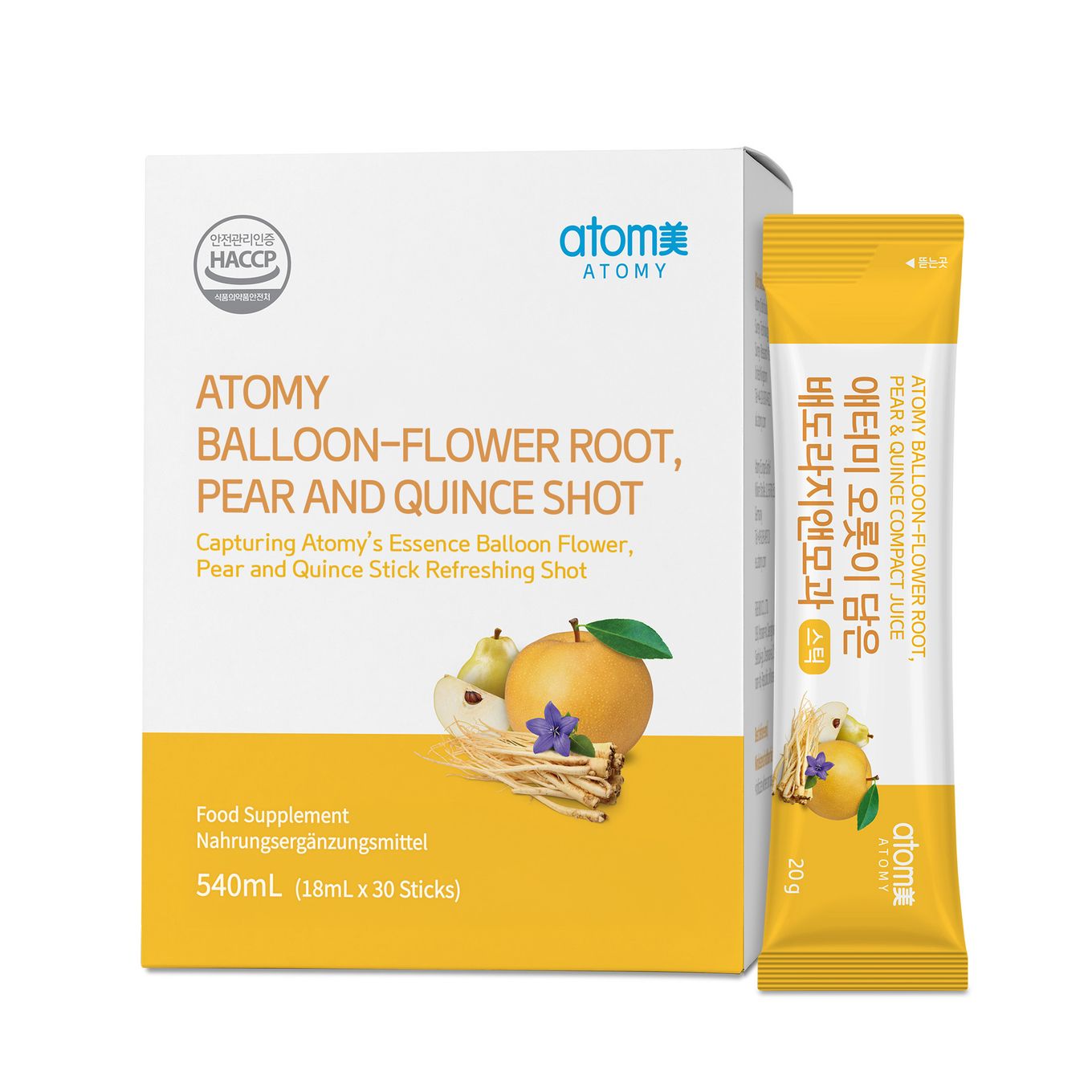 Ballon flower Root, Pear&Quince Compact Juice