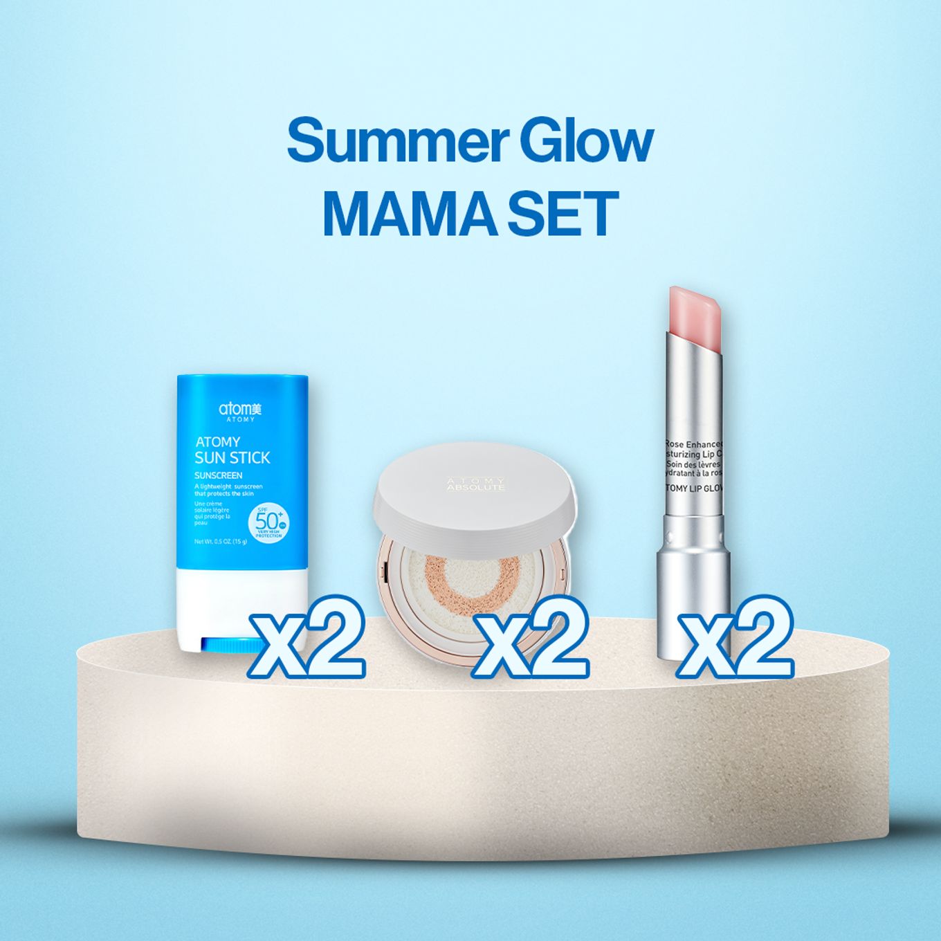 SUMMER GLOW MAMA SET