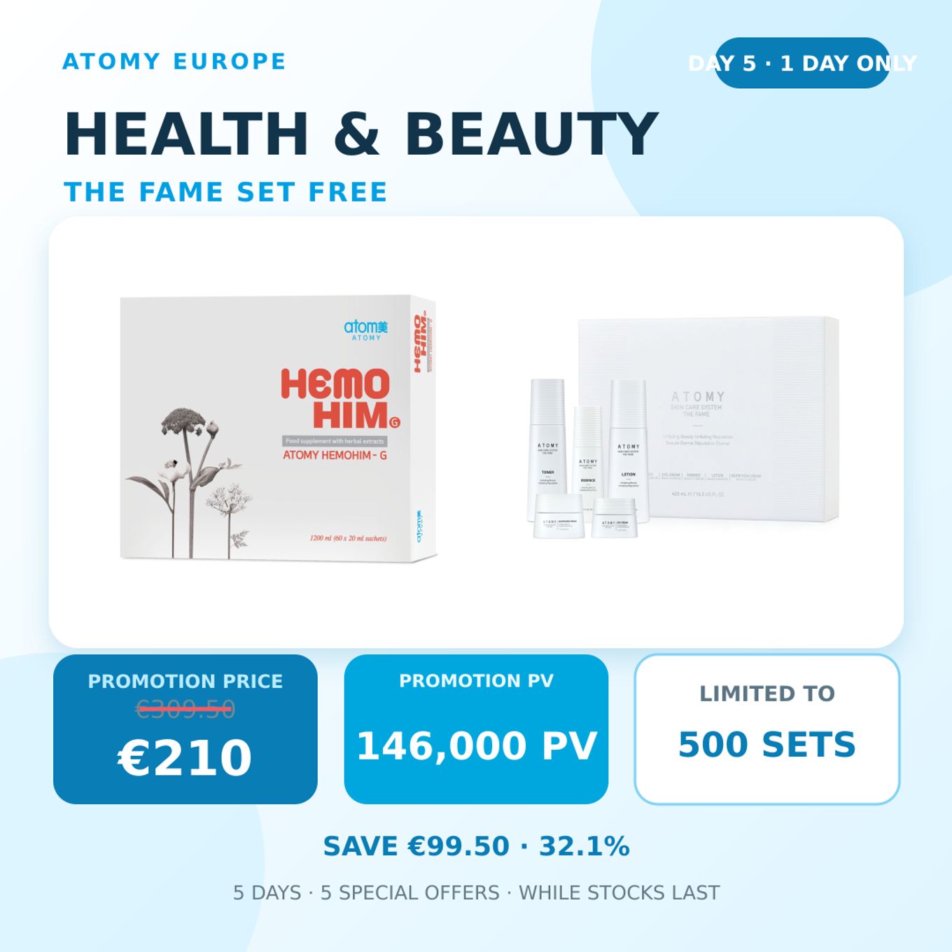 5 Days, 5 Special Offers5