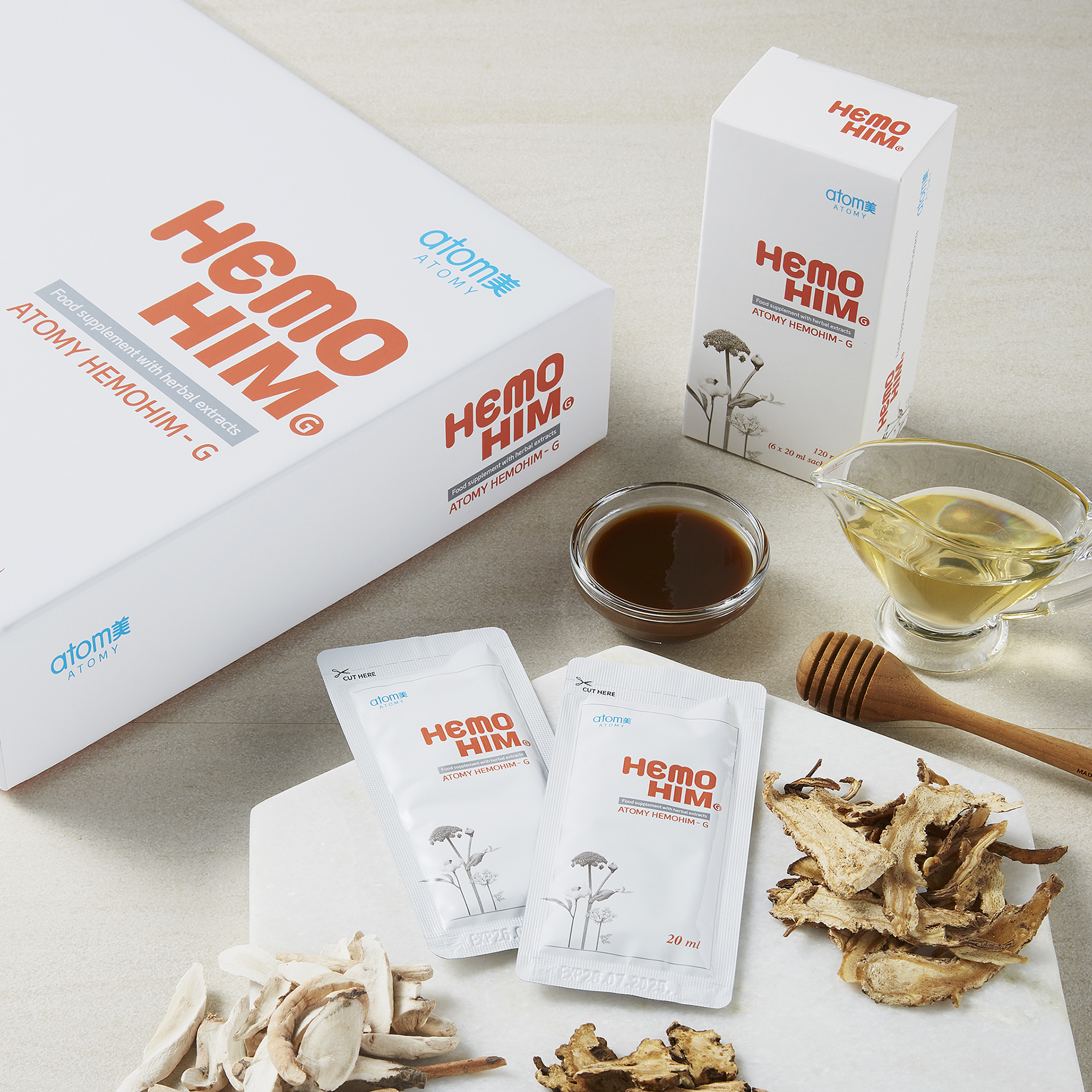 Atomy HemoHIM complément santé Europe