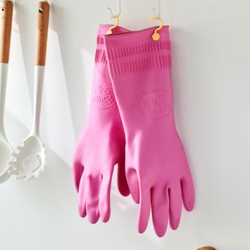 艾多美橡膠手套(中)*2set