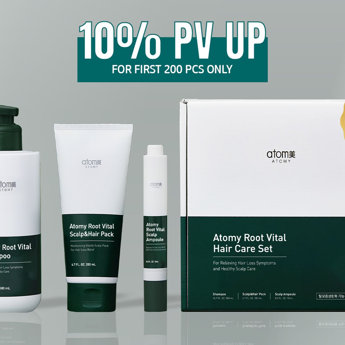 Atomy Root Vital Hair Care Set