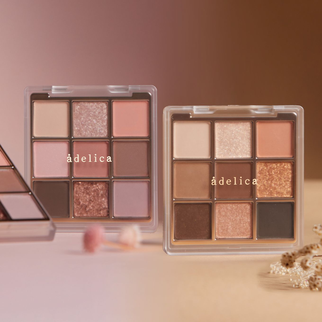 Атоми Аделика Mood-on Тени для век Роуз романс