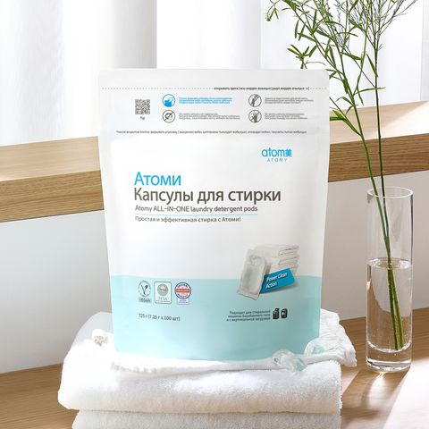 Атоми Капсулы для стирки (100шт)