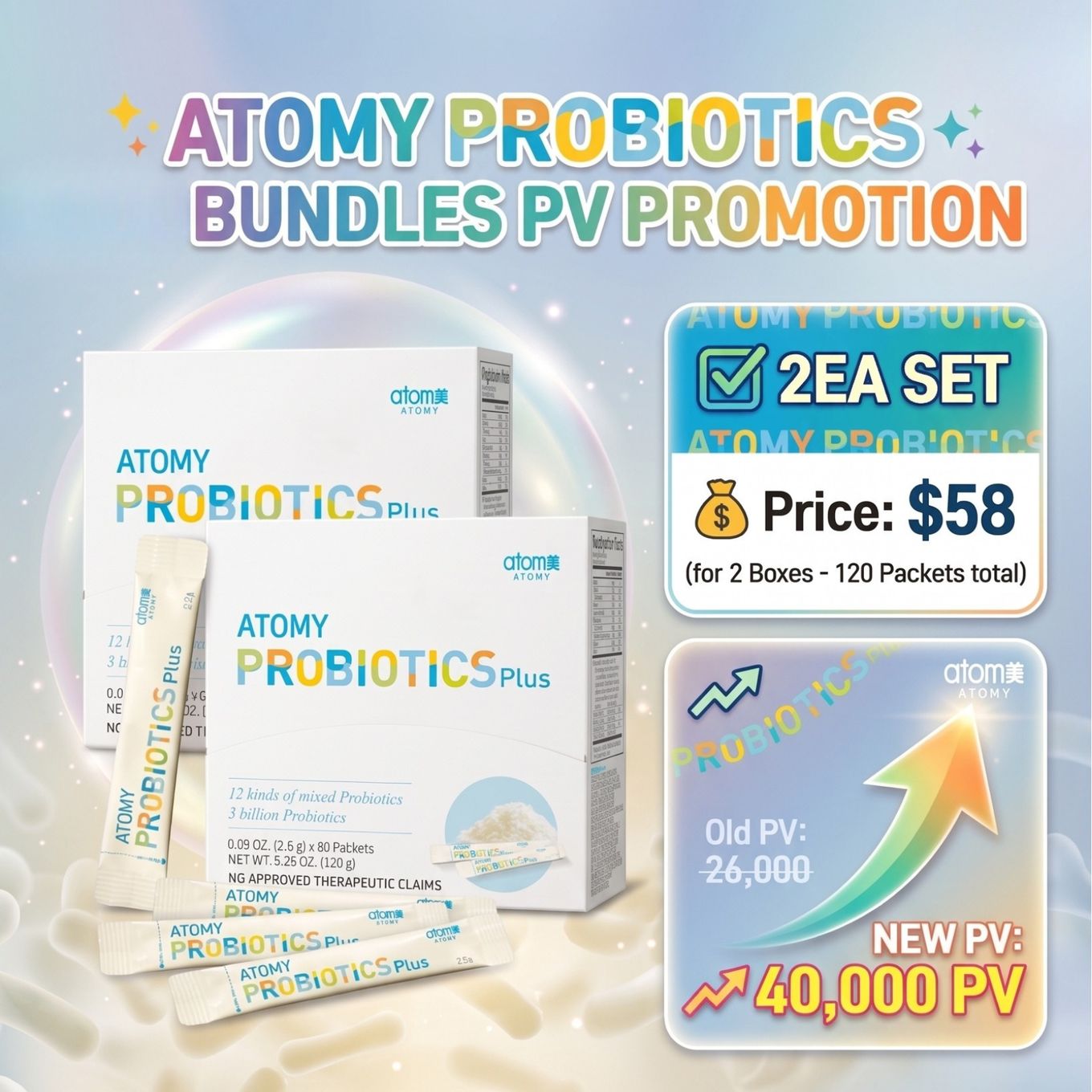 Atomy Probiotics 10 plus *2ea