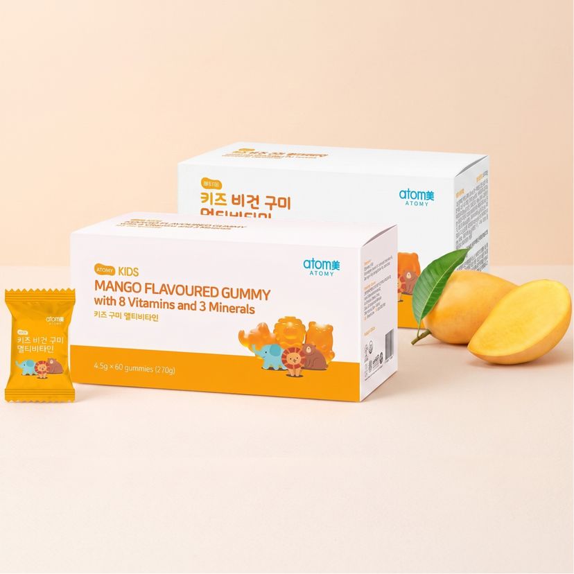 Atomy Kids Vegan Gummy Multivitamin *2ea Bundles