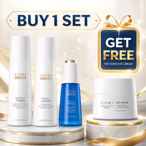 Absolute CellActive Set of 3 plus The Fame Eye-Cream