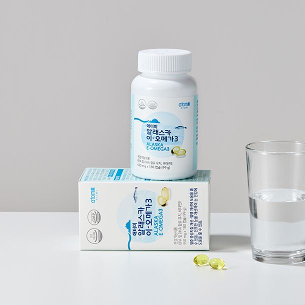애터미 알래스카 이-오메가3 (180캡슐, 3개월분)