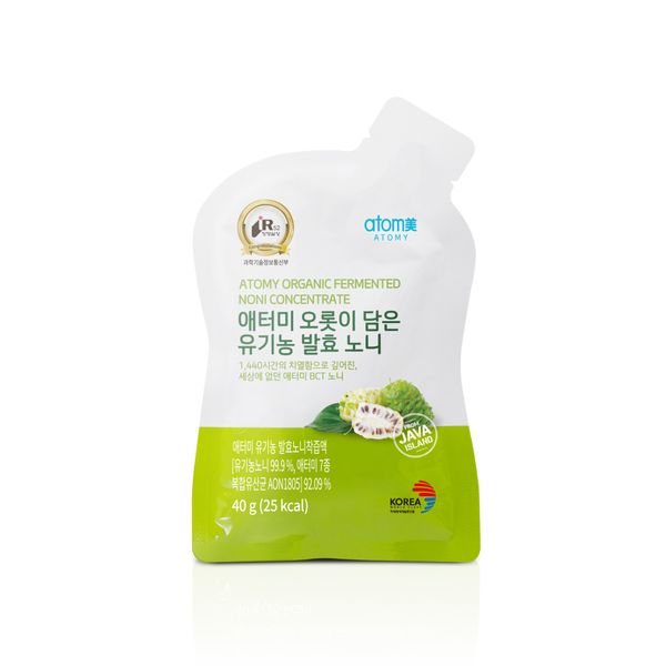 애터미 오롯이 담은 유기농 발효 노니 (40g, 24포)