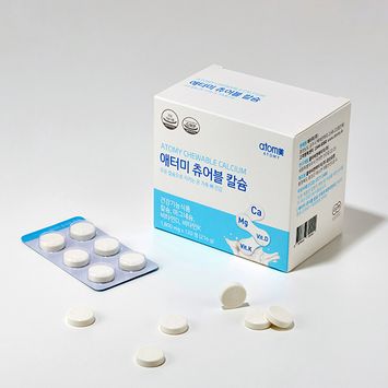 애터미 츄어블칼슘 (120정, 2개월분)